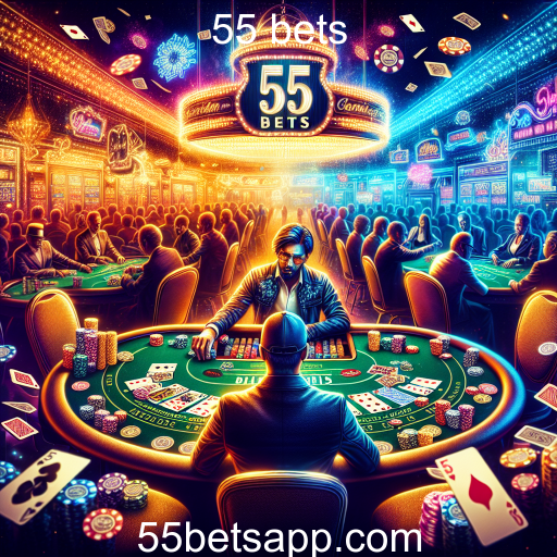 Descubra o Mundo do Poker no 55 Bets